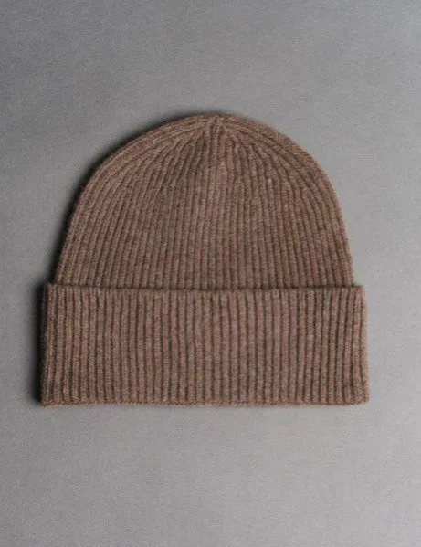 Fishtail Marina Beanie Brown