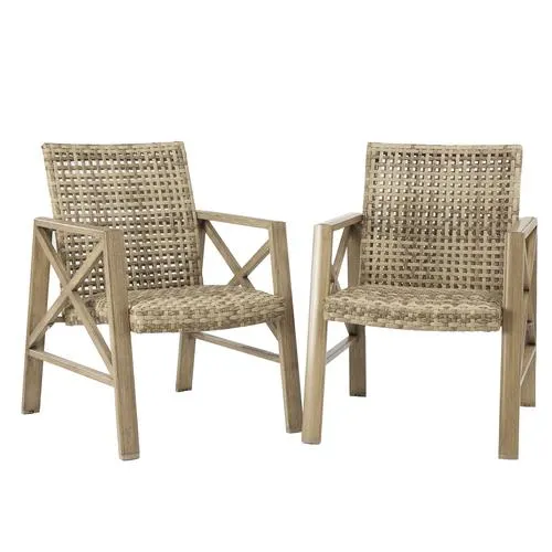 Backyard Creations® Yukon Dining Chair - 2 Pack