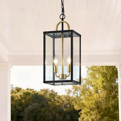 Mix and Match 1 -Light Matte black Transitional Cylinder Mini Hanging Pendant Light