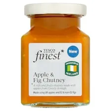 Tesco Finest Apple & Fig Chutney 200G