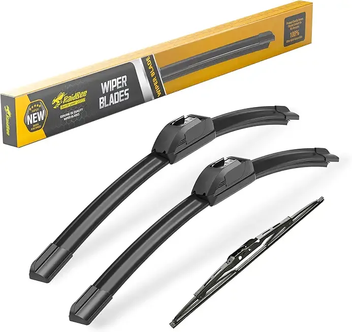 Raidbee® 22"+22" Windshield Wiper Blades with 13" Rear Wiper Blade Automotive Replacement Set for GMC Yukon 2015 2016 2017 2018 2019 2020 – Genuine OEM Quality (Set of 3)