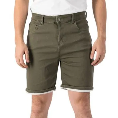 Bermuda Hummo Mezclilla Tejida