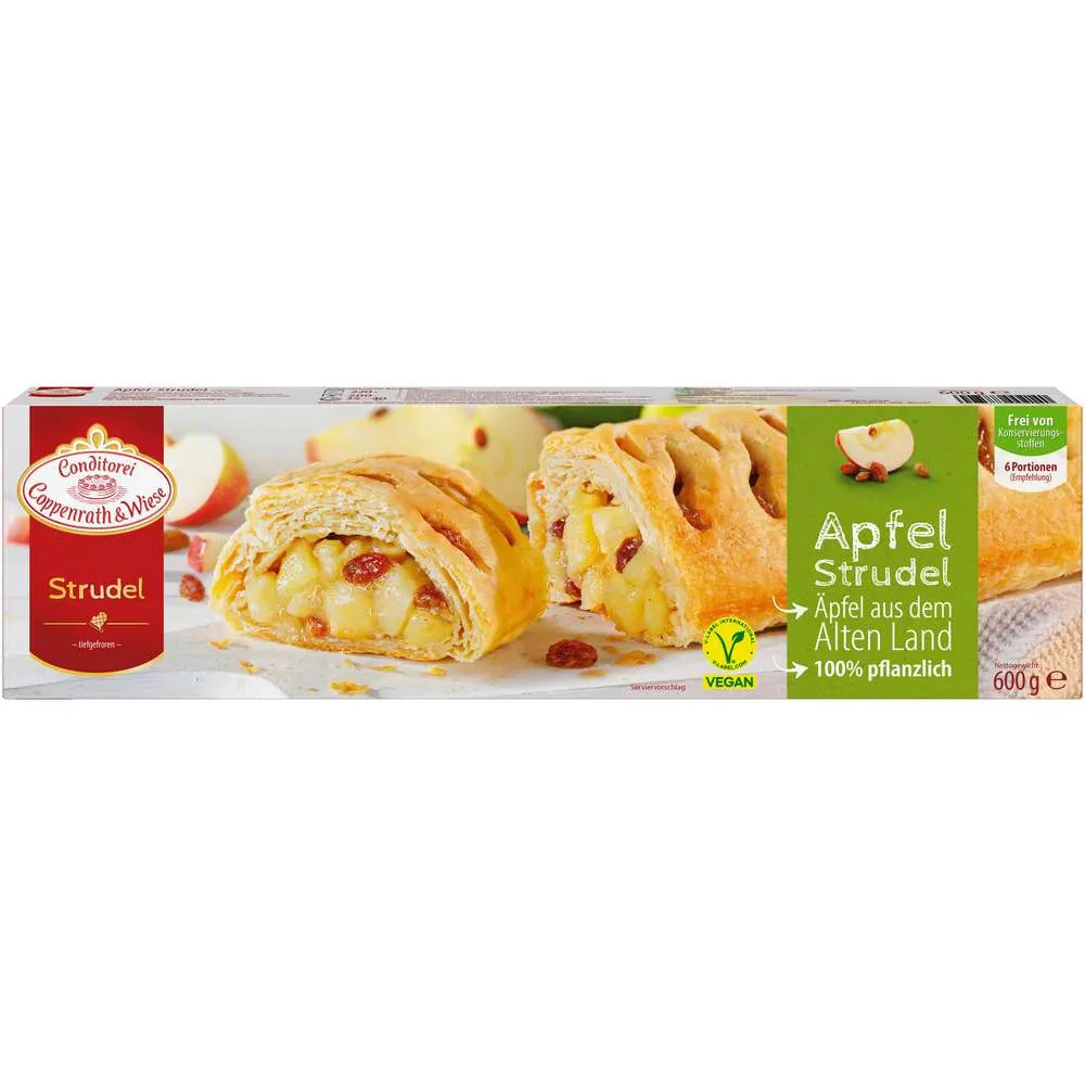 Apfelstrudel, tiefgekühlt