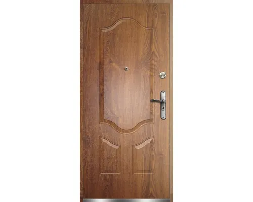 Vchodové dveře Bergamo ocelové 97 P dub zlatý