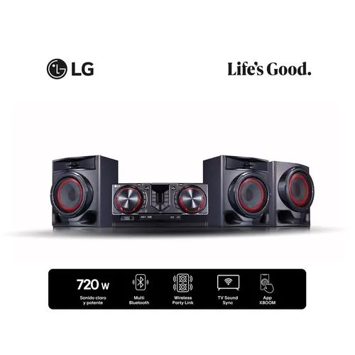 Minicomponente LG Cj45 Rms7202 Pmpo 8100w Usb Aux