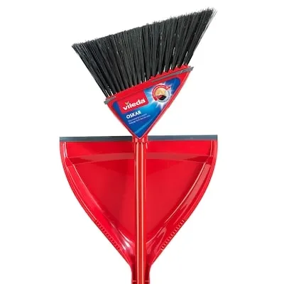 Oskar Broom with Dustpan