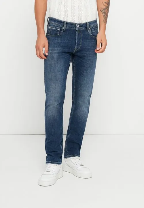 GROVER - Jeans straight leg - dark blue