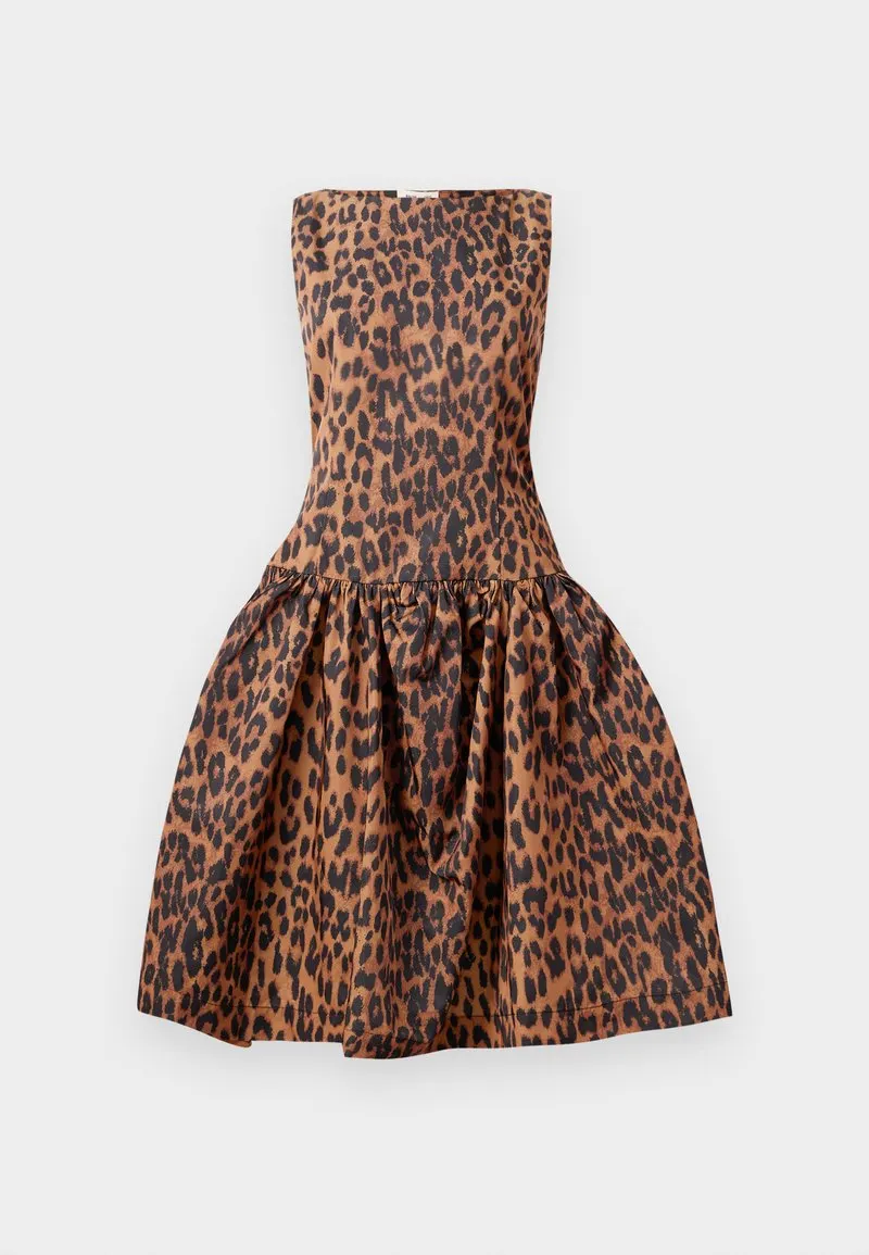 ANEVA - Cocktailkjole - dark brown