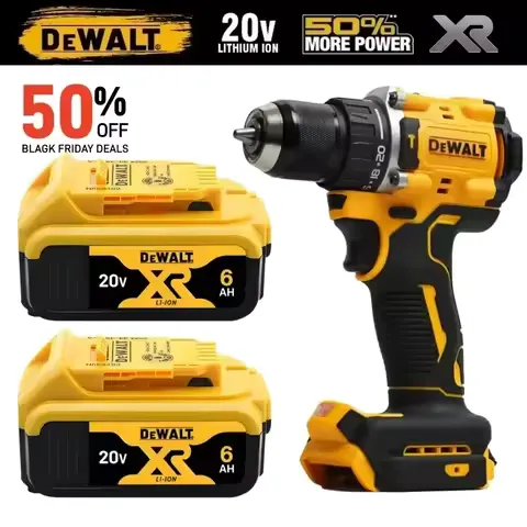 New 100% Original Dewalt 6Ah20V Power Tool Battery DCB206 20V Battery DCB205 DCB200 DCD805Air Transport