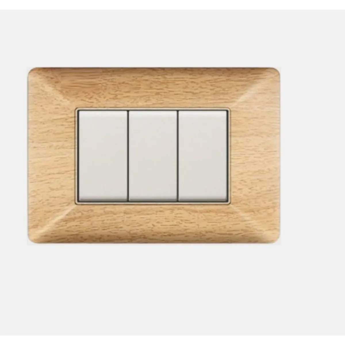 Placca 3 moduli serie Easy