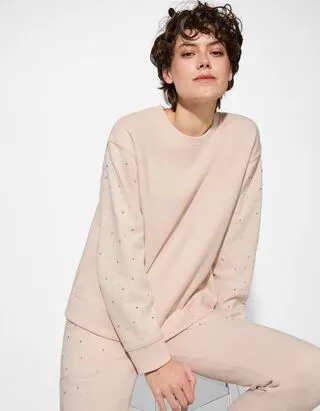 Felpa - Pietre decorative - beige