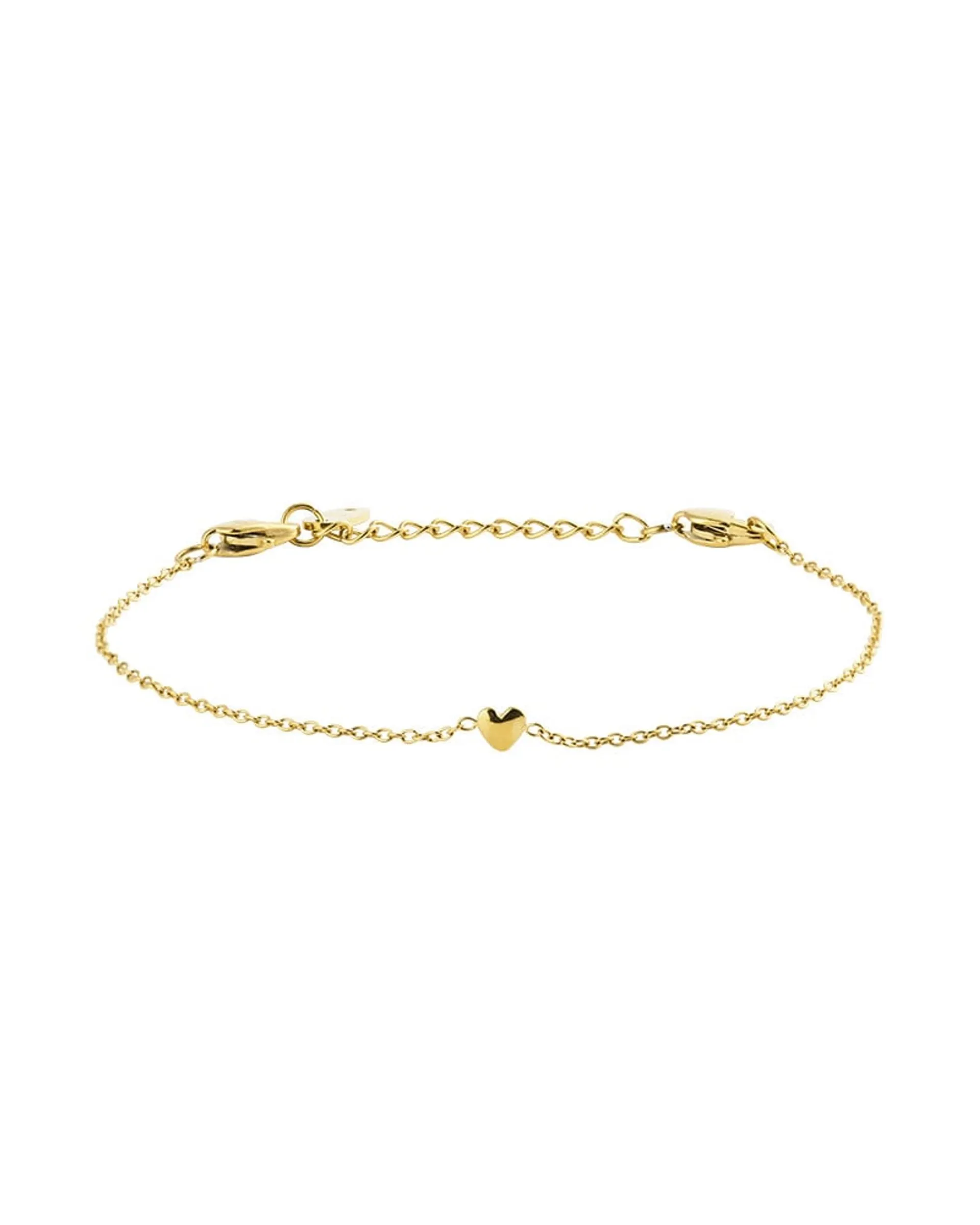 Sweetheart Gold Bracelet armbånd i gullfarget stål (medium)