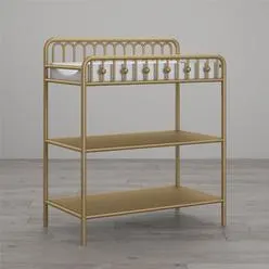 Little Seeds Monarch Hill Ivy Metal Changing Table, Gold