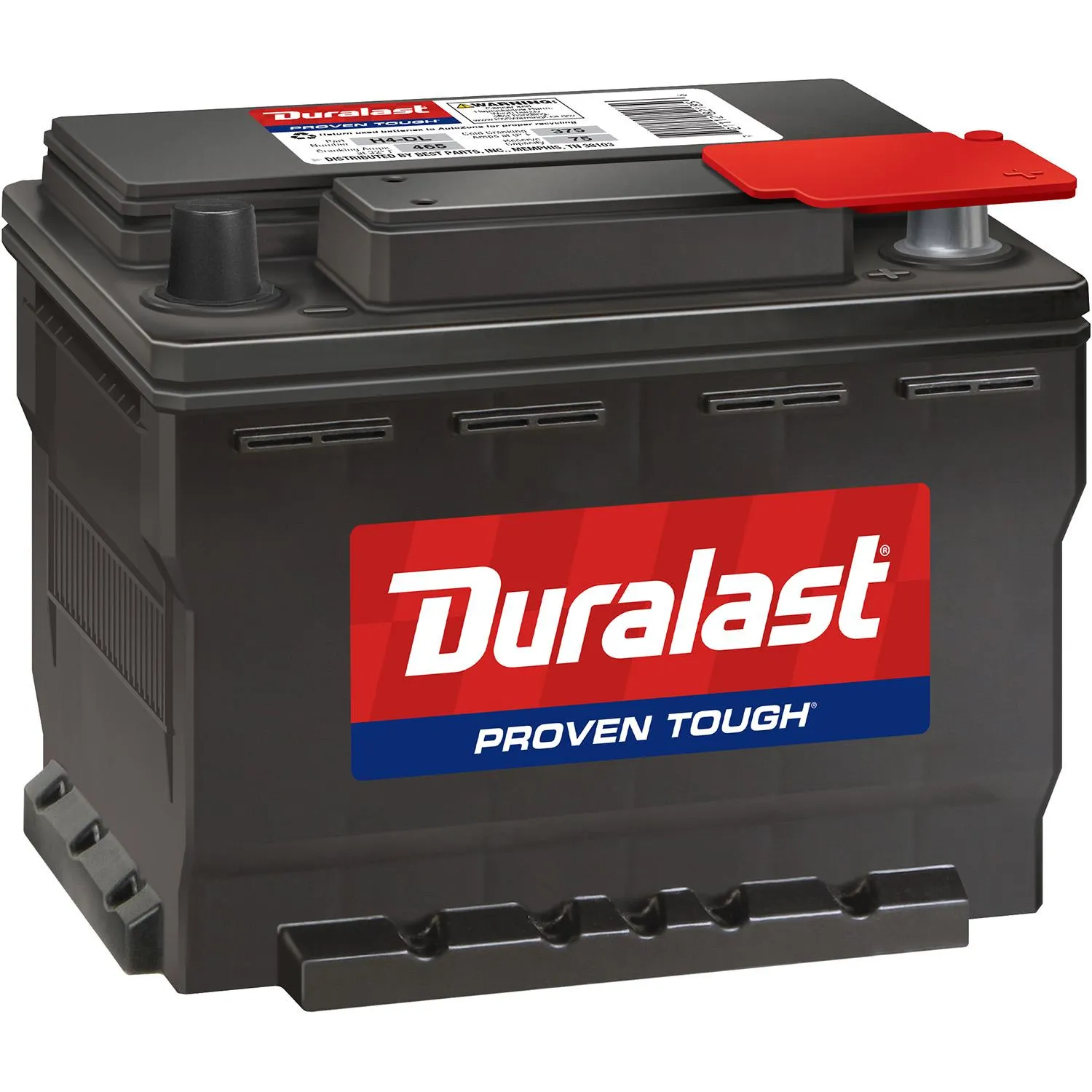 Duralast Battery 140R / H4 Group Size DIN - Type A1 H4-DL