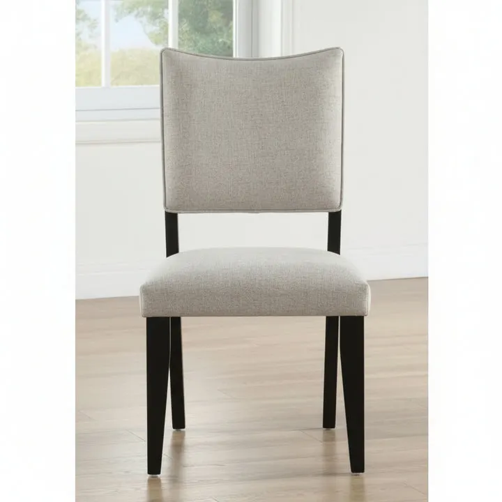 Roatan 38" Side Chair (1-Piece) by Steve Silver Company - White/Black