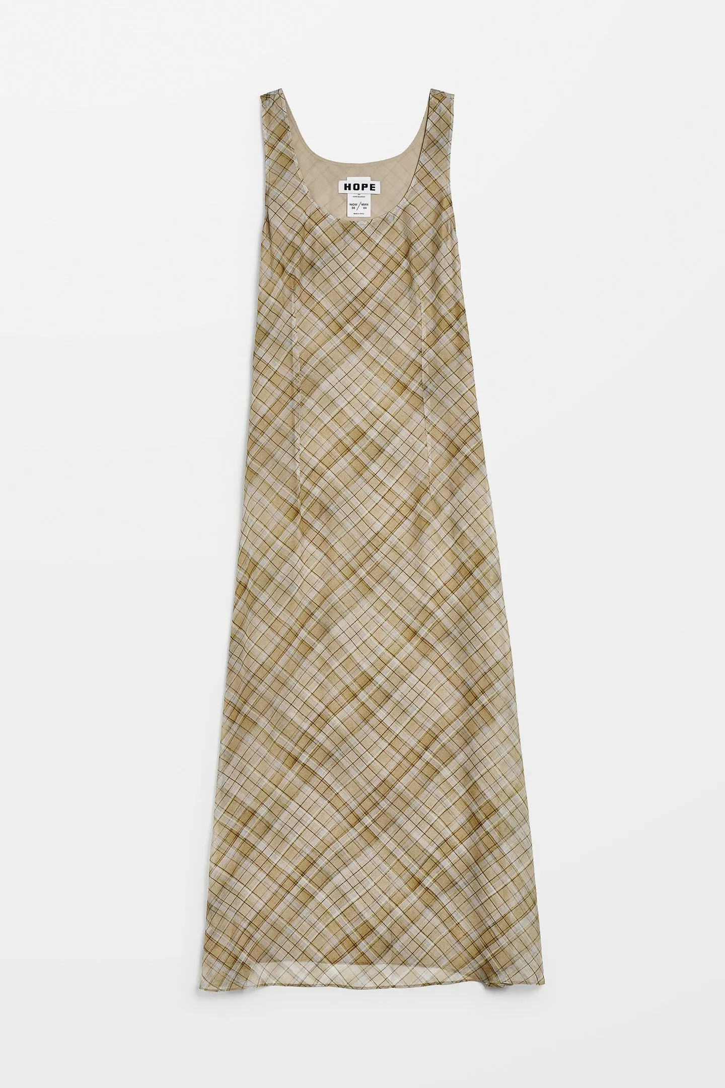 Checked Dress