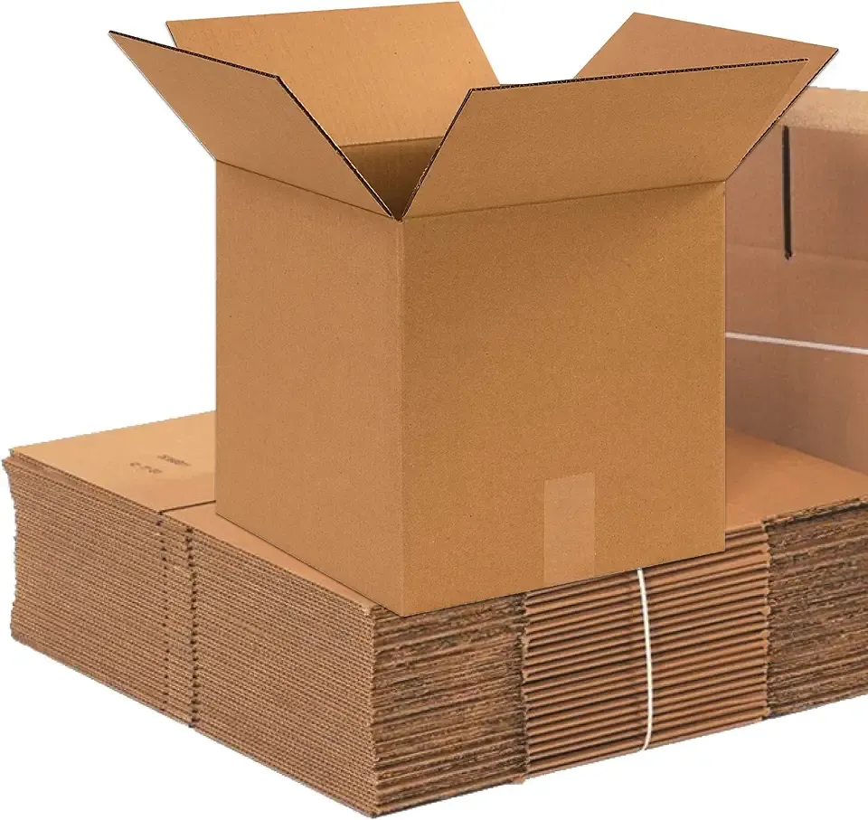 BOX USA Boxes Holds 65lbs, 12x12x12 25-Pk for Moving, Shipping & Packing | Medium Boxes 12"L x 12"W x 12"H Corrugated Cardboard for Home, Business, e-Commerce Order Fulfillment Supplies, 25-Pack