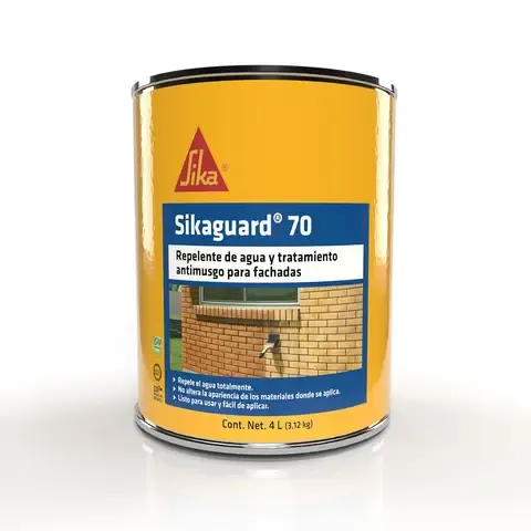 Repelente de Agua y Tratamiento Antimusgo Fachadas - 4 litros
