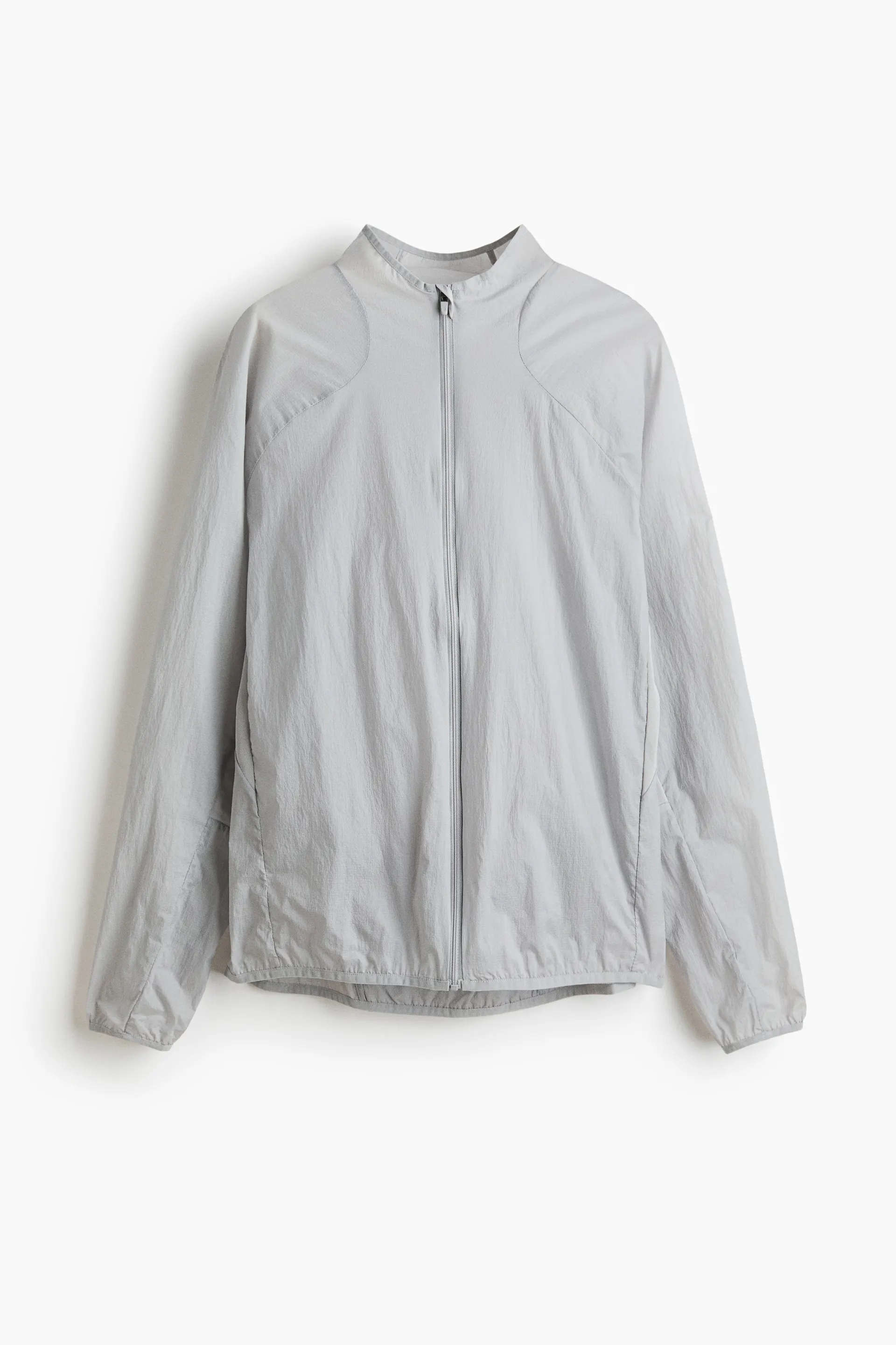 Chamarra para correr ligera resistente al agua