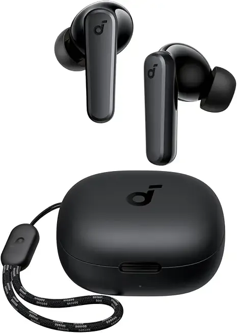 Soundcore by Anker P20i True Wireless Earbuds, with Big Bass, 30H Playtime | Bluetooth 5.3, Water-Resistant, 2 Mics for AI Clear Calls, 22 Preset EQs, Customization via App