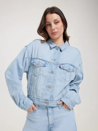 Levi's Shrunken 90'S Trucker Jacket In Luxury Trip