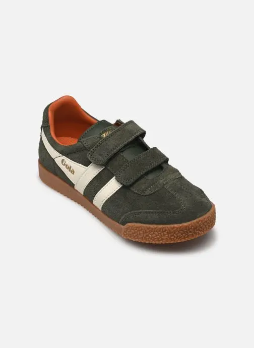 Lage sneakers Harrier Strap jongens groen