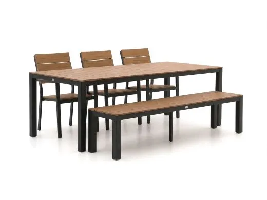 Bellagio Fidenza 220cm picknickset 3-delig