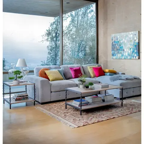 Sala Modular Izquierda Nube Gris