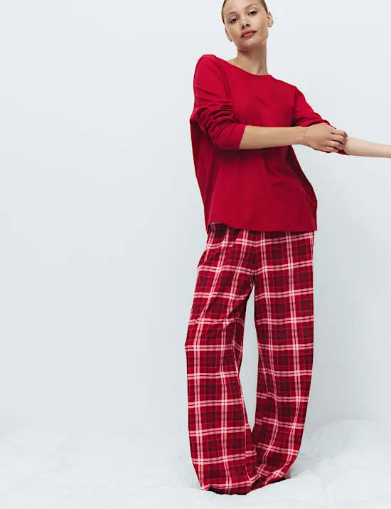 Pure Cotton Printed Pyjama Set