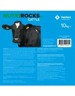 Nutrirocks Rundveeliksteen - Supplement - 10 kg