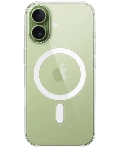 Průhledný kryt s MagSafe pro Apple iPhone 17, čirá