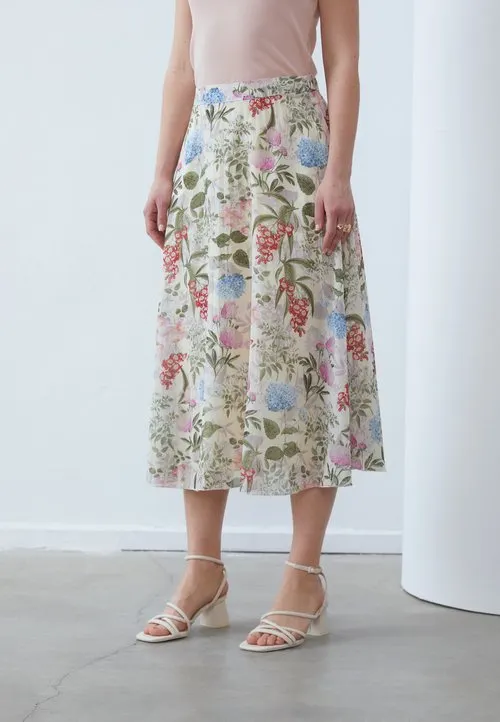 Plisséskjørt - multi-coloured