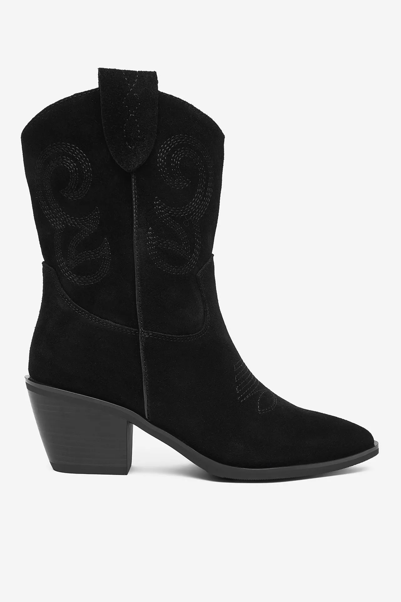 Kovbojská obuv Černá