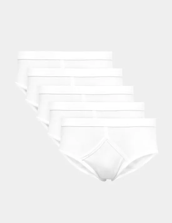 5 Pack Essential Cotton Briefs