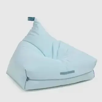 KAS Soleo Cruz Slouch Bean Bag Plain Blue 200L
