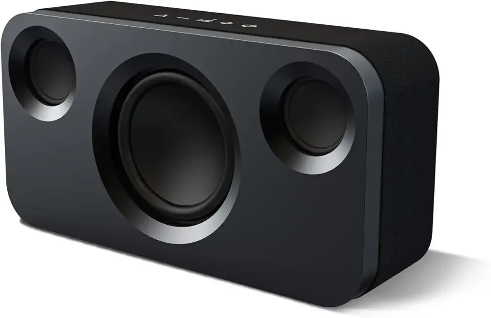 Bluetooth Stereo Speaker, 40W（Peak） Portable Wireless Speaker with Powerful Bass, 12H Playtime, 100+ Stereo Pairing(Same,Model), 33ft Range, for Outdoor/Indoor Party,Home Audio