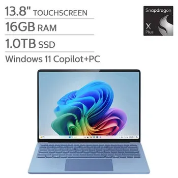 Microsoft Surface Laptop Copilot+ PC 13.8" - Qualcomm Snapdragon X Plus (10 core) - 2304 x 1536 - Windows 11 - 16GB RAM - 1TB SSD