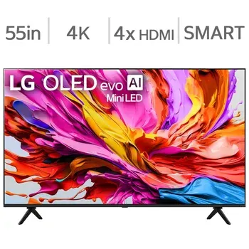 LG 55" Class - QNED91A Series - 4K UHD QNED Mini LED TV