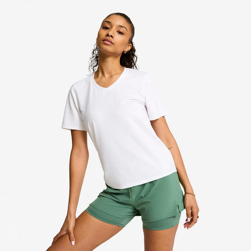 Dámské tričko Coolmax s výstřihem do V