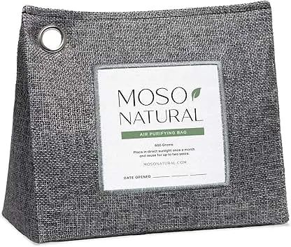Moso Natural Air Purifying Bag 600g, Premium Bamboo Char…