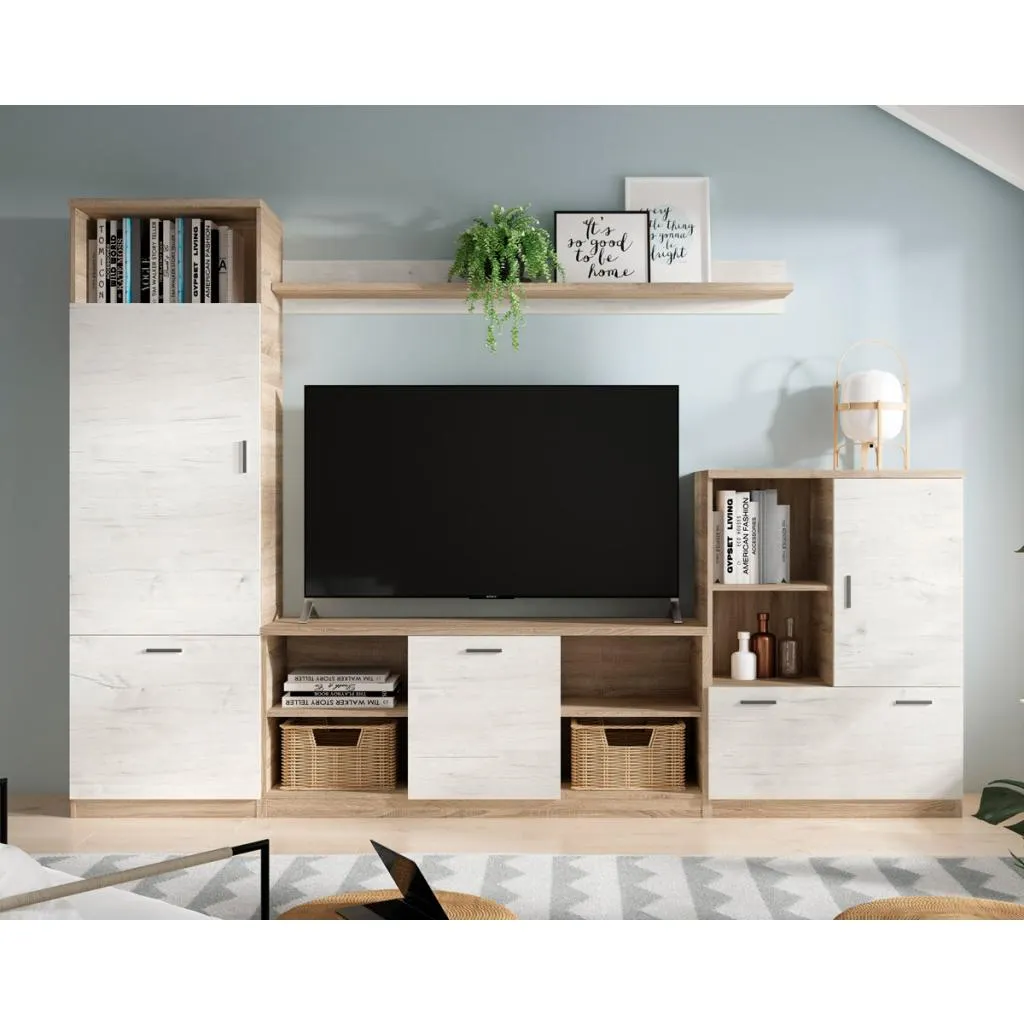 Composición en roble cambrian y nórdico