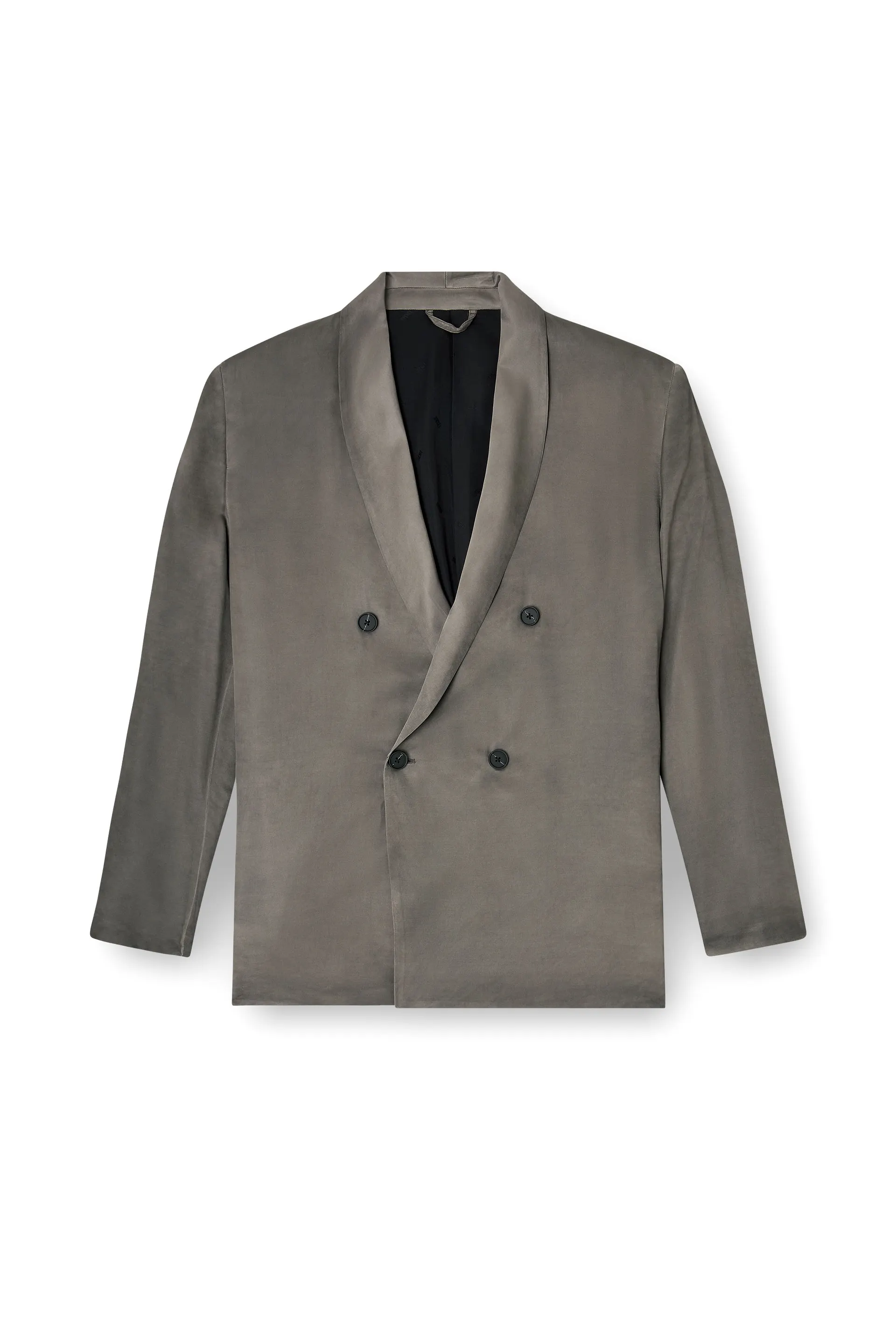 Blazer in treated fluid viscose