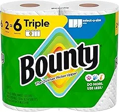 Bounty Select-A-Size Paper Towels, White,…