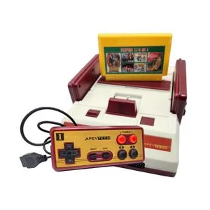 Consola de video juegos 8bits Apevtech original con cartucho 114 juegos clasicos