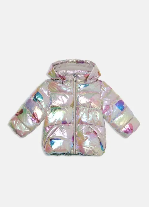 NMFMOLINA PUFFER JACKET SHINYAOP - Vinterjakke - grey