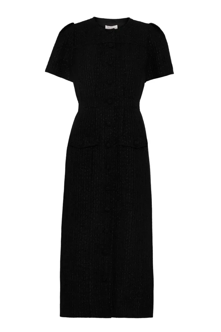 Stassie Midi Dress - Sort