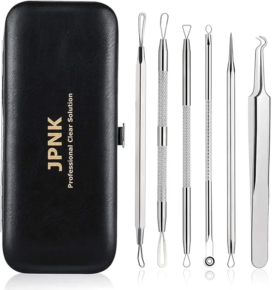 JPNK Blackhead Remover Comedone Extractor Acne Removal Kit..