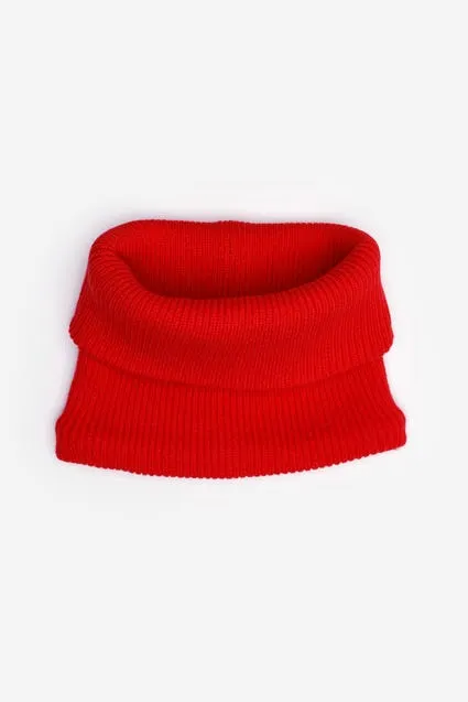 Kids ronde sjaal rib