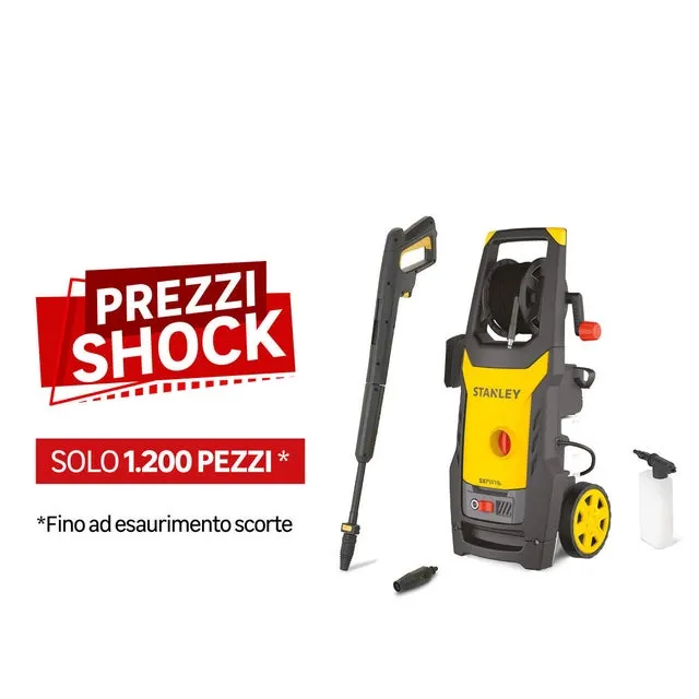 Idropulitrice ad alta pressione elettrica ad acqua fredda STANLEY SXPW19B-E 5.5 l/h 150 bar