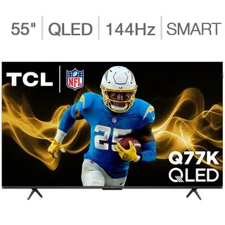 TCL 55" Class - Q77K Series - 4K UHD QLED Smart TV - Allstate 3-Year Protection Plan Bundle Included for 5 Years of Total Coverage*